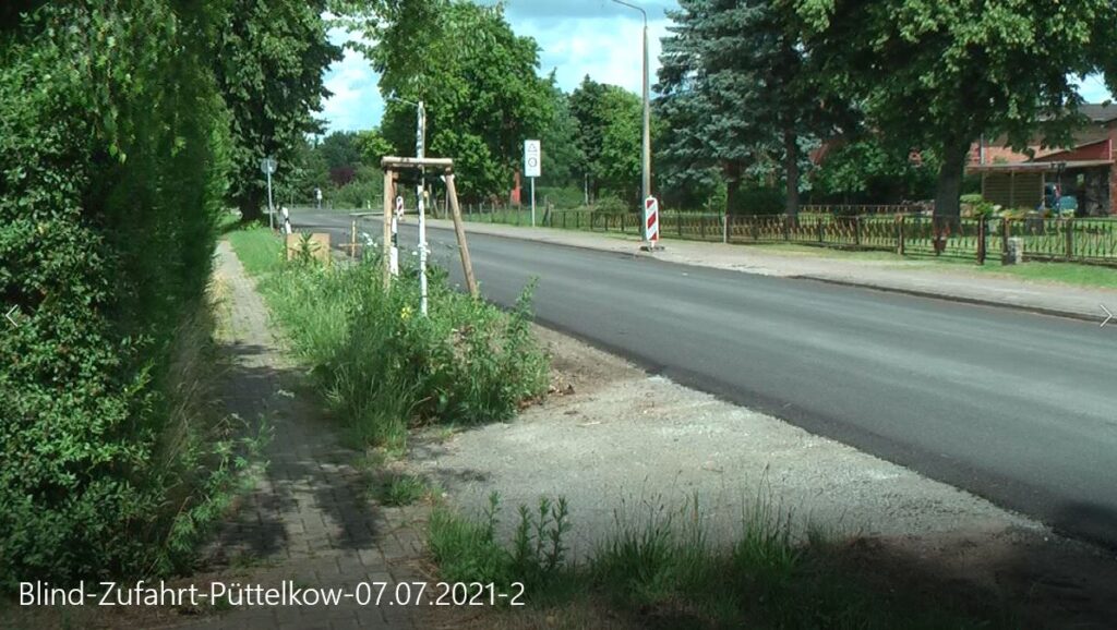 Blind Zufahrt Puettelkow 07.07.2021 1024x578
